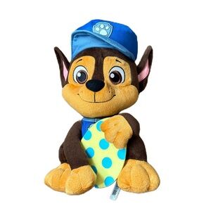 Paw Patrol Chase Plush Easter Egg Dog Blue Police Cop Stuffed Animal